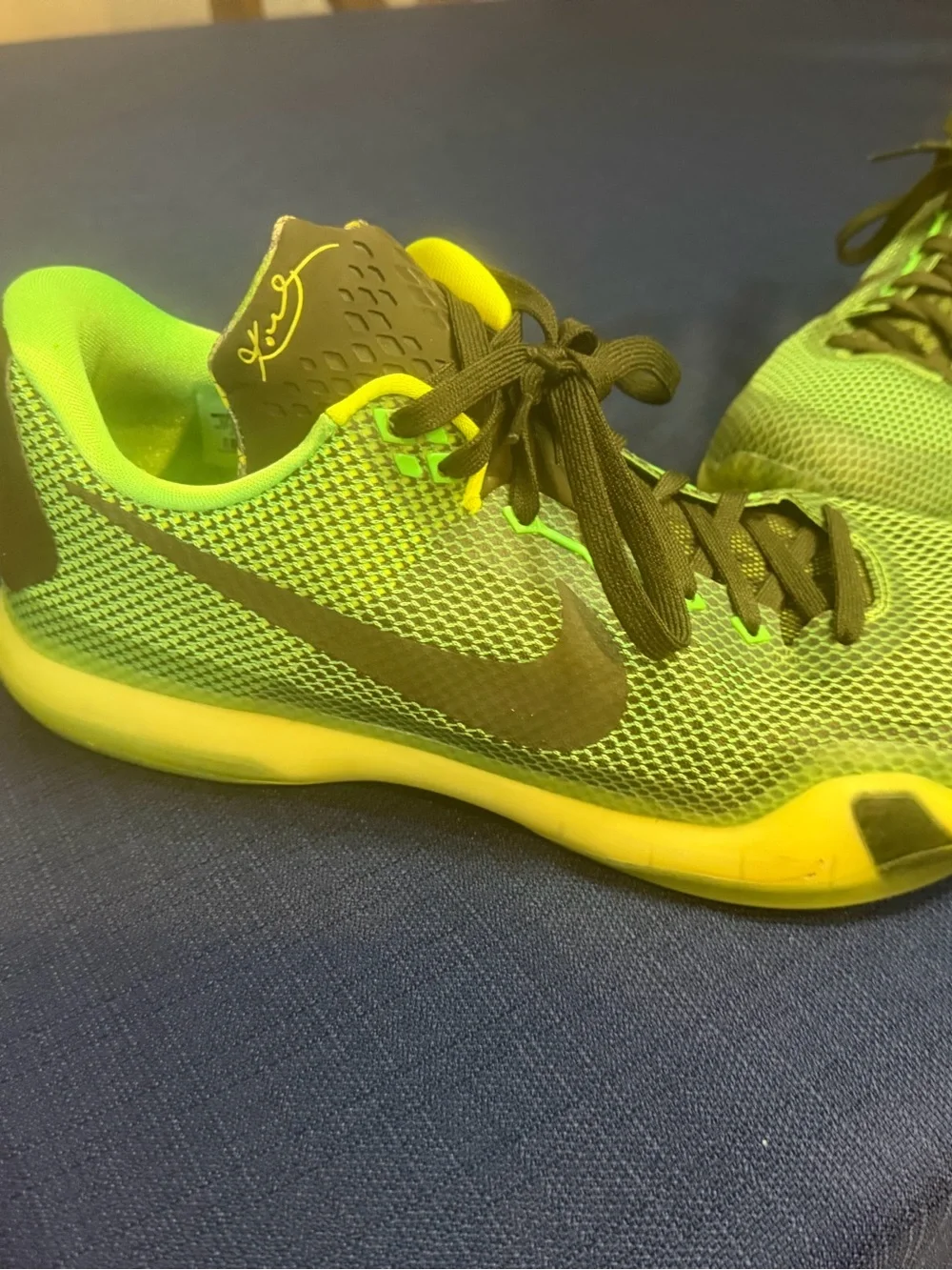 Men’s Nike Kobe x vino shoes size 12.5 Nike shoes Kobe Bryant green Kobe 10